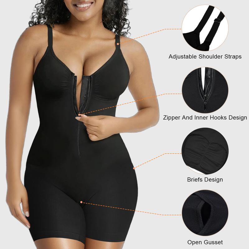 Salopeta Modelatoare Cu Fermoar Si Dubla Inchidere