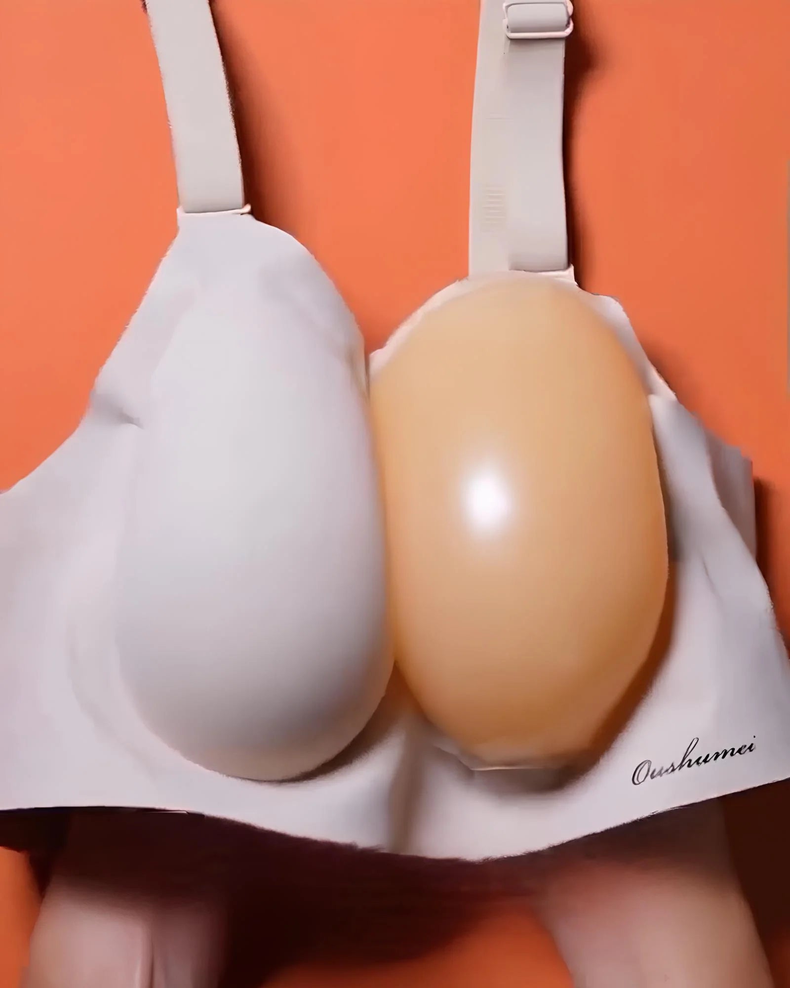 Sutien fără Cusături cu Pernuțe din Silicon Efect Natural